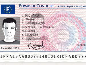 french driver license