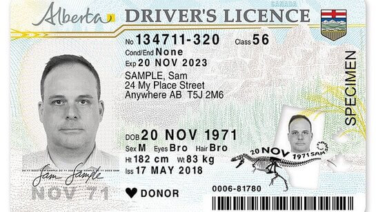 Alberta Drivers License Fake Documents Online